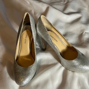 Silver 4.5” heels